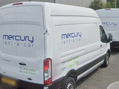 Mercury Rent-A-Car is the Number 1 Choice for Van Hire in Burton-on-Trent